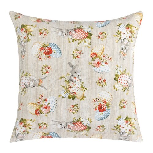 Bellatex Obliečka na vankúšik EMA Veľká noc Zajačik béžová Bellatex Obliečka na vankúšik EMA Veľká noc Zajačik béžová