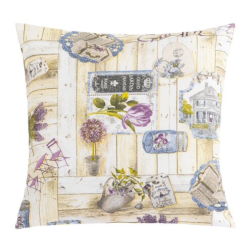 Bellatex Obliečka na vankúšik EMA Záhrada lila Bellatex Obliečka na vankúšik EMA Záhrada lila