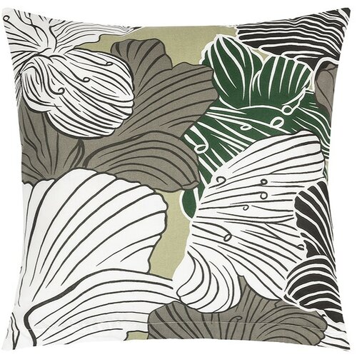 Bellatex Obliečka na vankúšik Kvet khaki