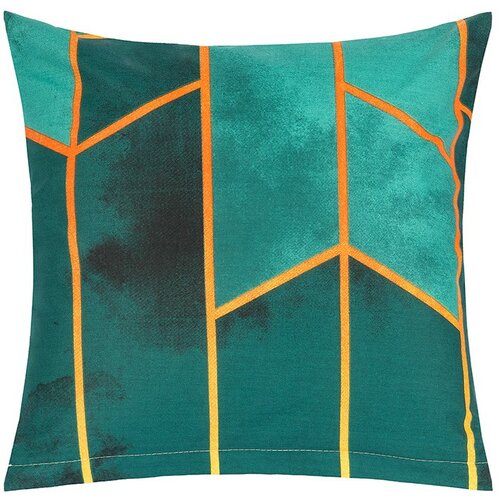 Bellatex Obliečka na vankúšik Plást tm. zelená