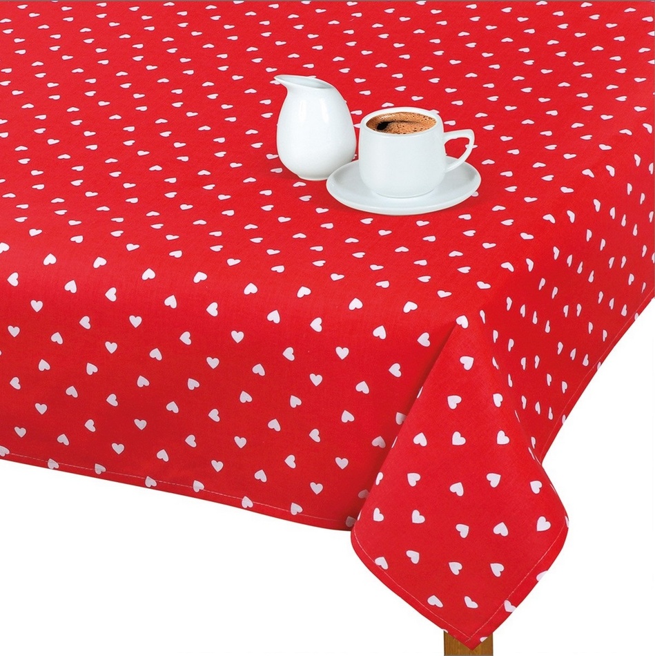 Bellatex Obrus Adela Srdiečka červená