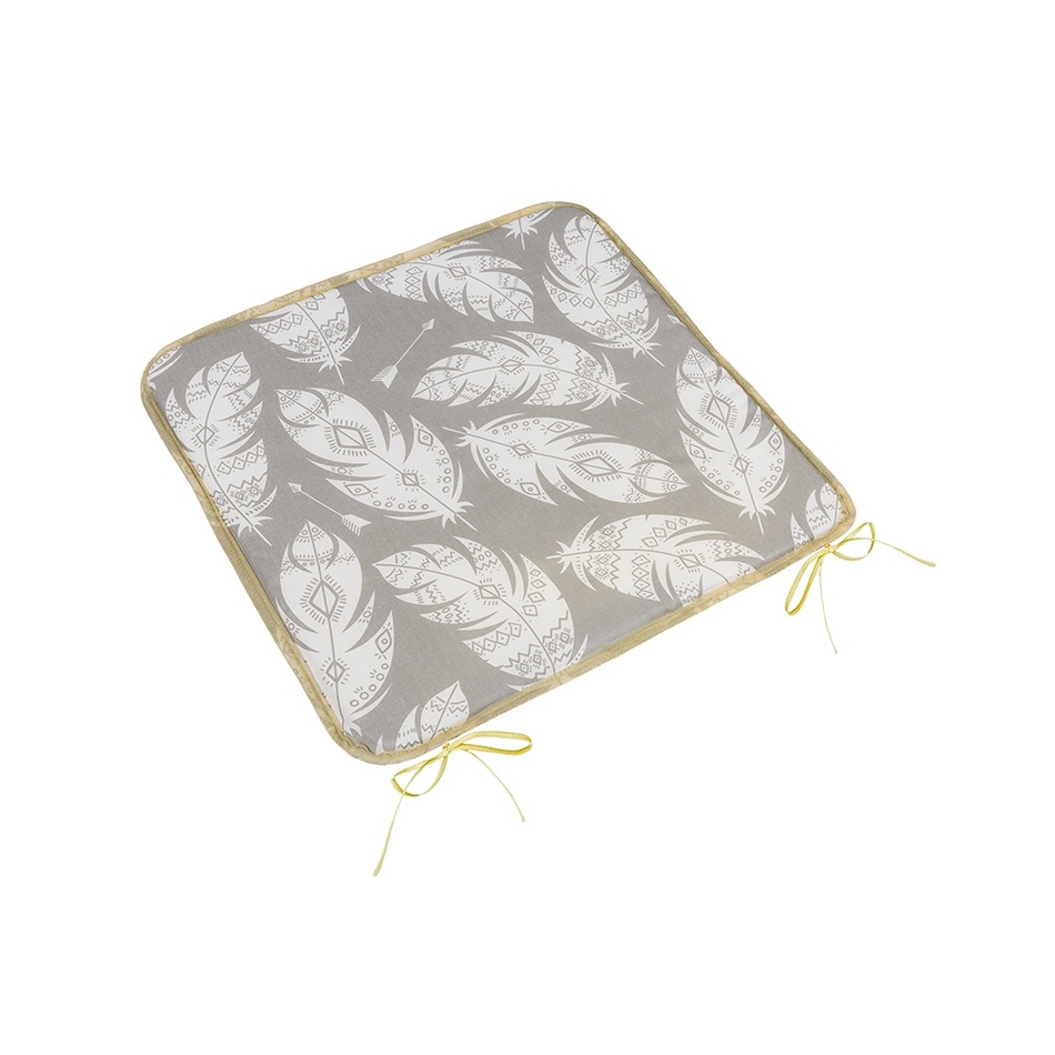 Bellatex Sedák Adéla hladký Pierka sivá