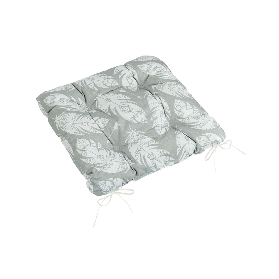 Bellatex Sedák Adela prešívaný Pierka sivá