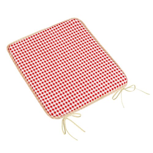 Bellatex Sedák Berta hladký Kocka červená