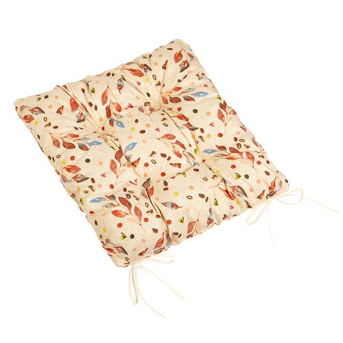 Bellatex Sedák Berta prešívaný Lístoček hnedá