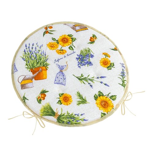 Bellatex Sedák EMA okrúhly hladký Levanduľa fialová Bellatex Sedák EMA okrúhly hladký Levanduľa fialová