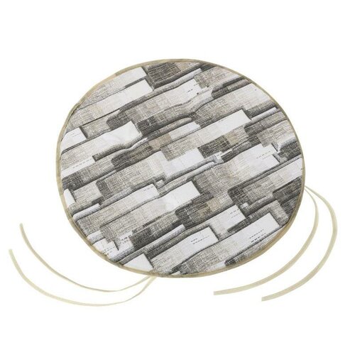 Bellatex Sedák EMA okrúhly hladký Obklady sivá