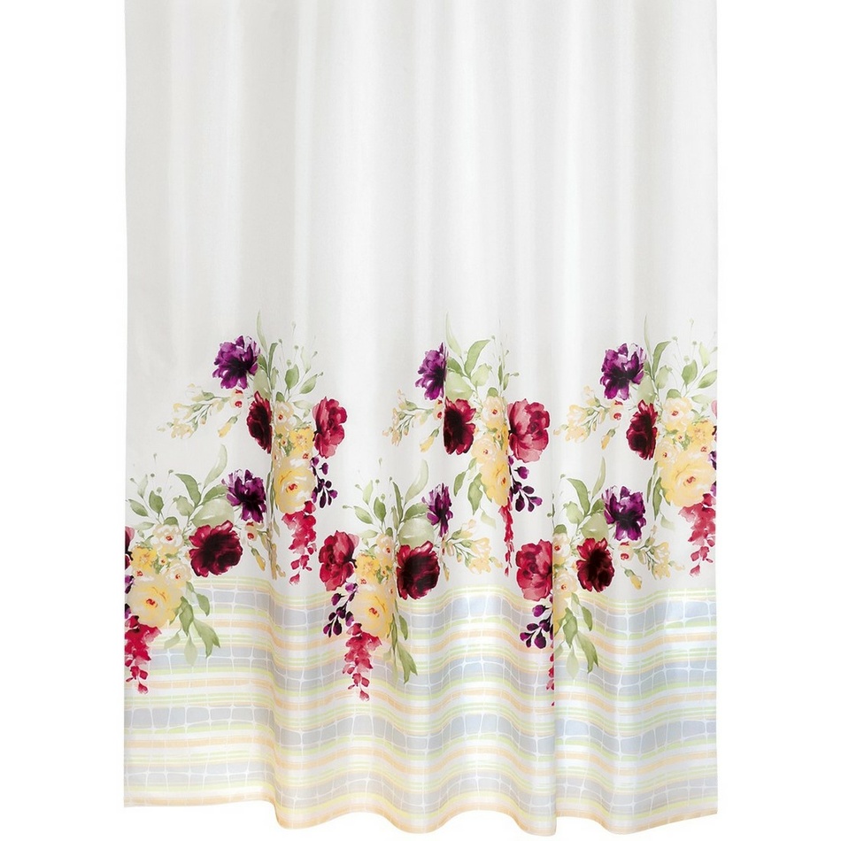 Bellatex Sprchový záves Kvety mix farieb Bellatex Sprchový záves Kvety mix farieb