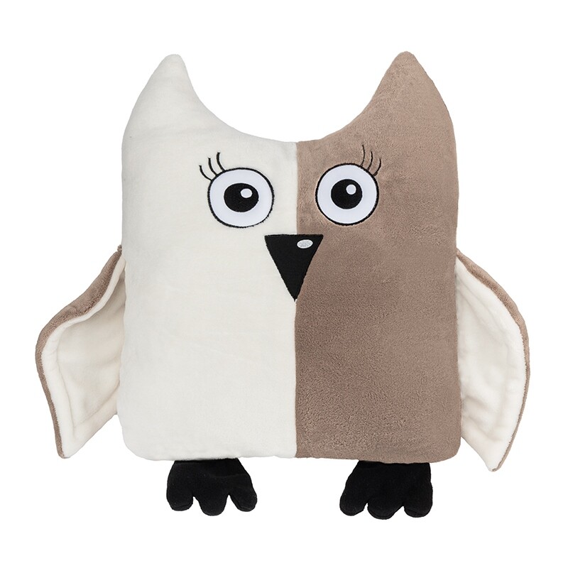 Bellatex Tvarovaný vankúš Sova