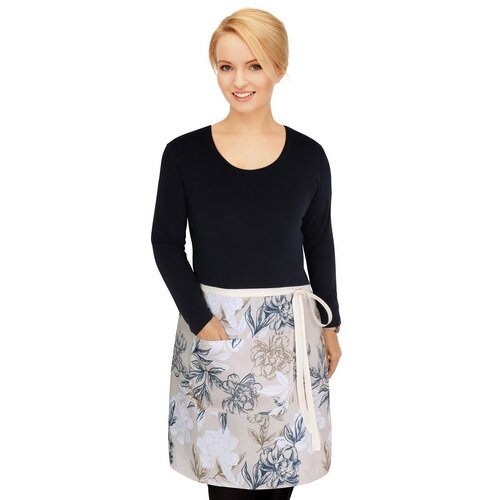 Bellatex Zástera do pása DITA Kvet béžová Bellatex Zástera do pása DITA Kvet béžová