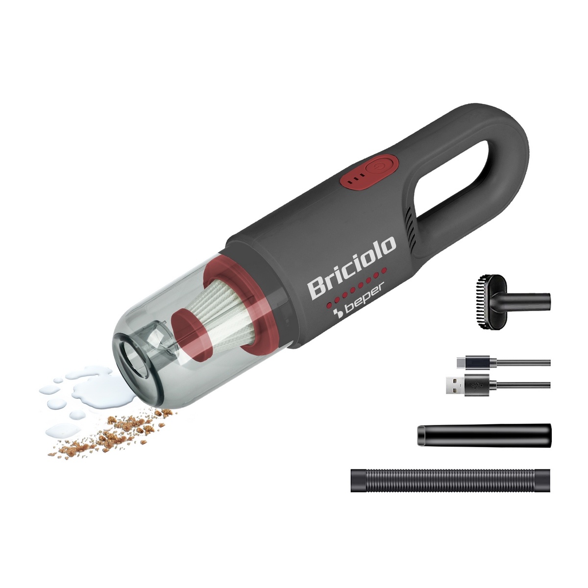 Beper P202ASP401 aku ručný vysávač Briciolo Beper P202ASP401 aku ručný vysávač Briciolo