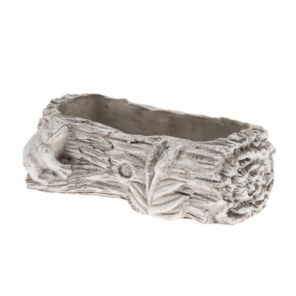 Betónový kvetináč Kmeň žaba Betónový kvetináč Kmeň žaba