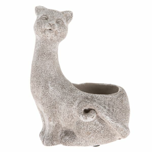 Betónový kvetináč Mačka