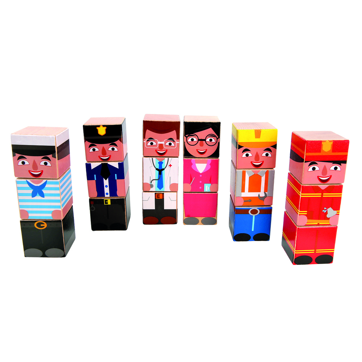 Bino Skladacie kocky Bino Skladacie kocky