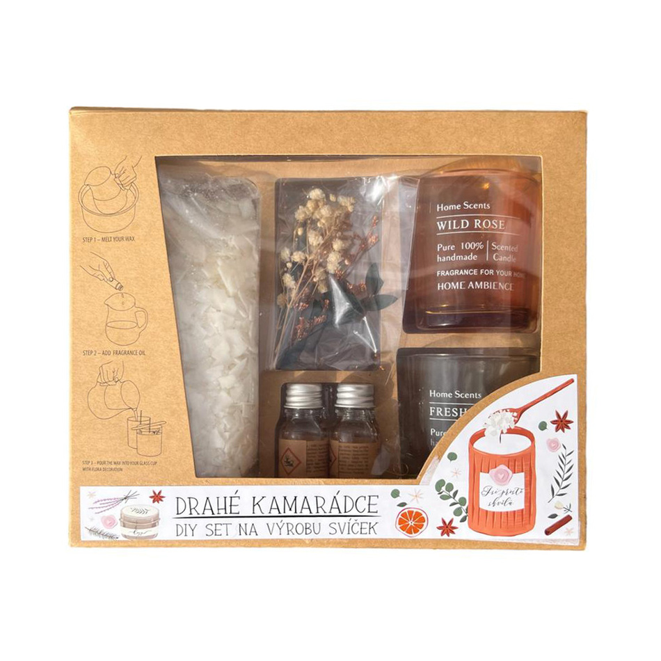 Bohemia Gifts DIY súprava na výrobu sviečok - Pre kamarátku Bohemia Gifts DIY súprava na výrobu sviečok - Pre kamarátku
