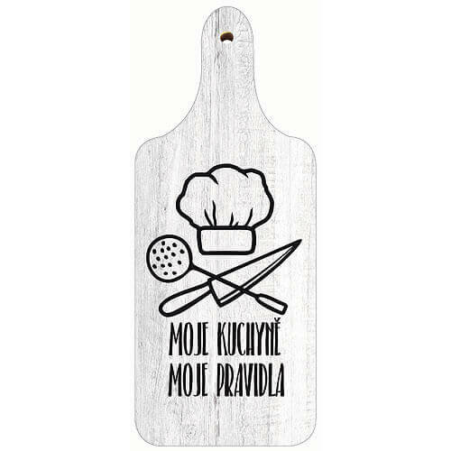 Bohemia Gifts Dekoračná drevená doštička Moje kuchyně Bohemia Gifts Dekoračná drevená doštička Moje kuchyně