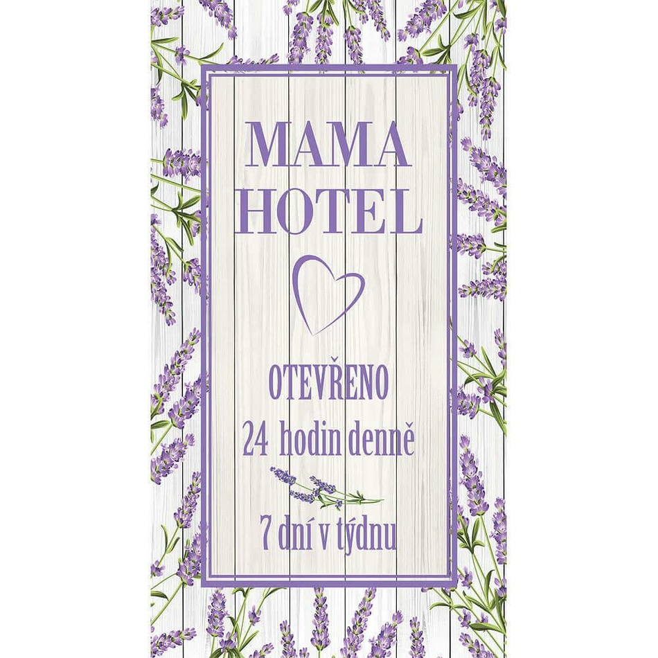 Bohemia Gifts Dekorační obraz Mama hotel Bohemia Gifts Dekorační obraz Mama hotel