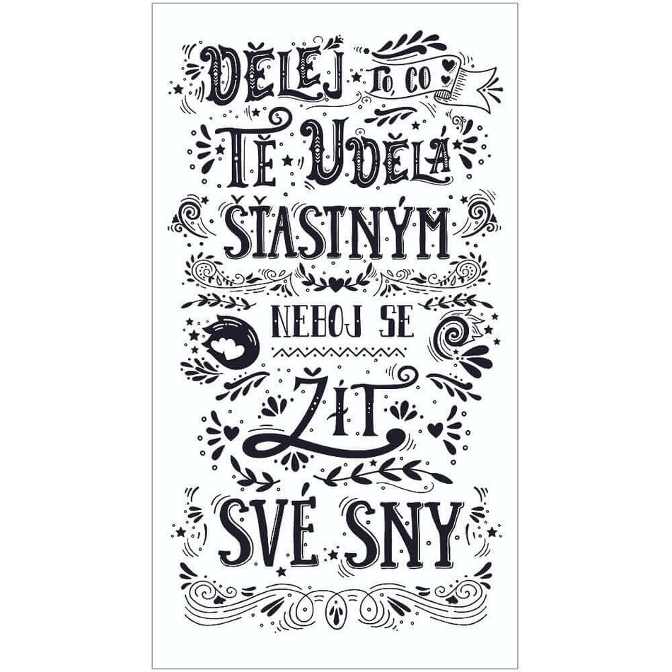 Bohemia Gifts Dekoračný obraz Žít své sny Bohemia Gifts Dekoračný obraz Žít své sny