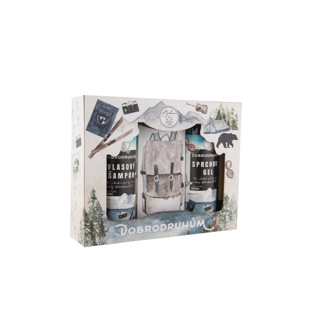 Bohemia Gifts Kosmetická súprava Pro dobrodruhy Bohemia Gifts Kosmetická súprava Pro dobrodruhy