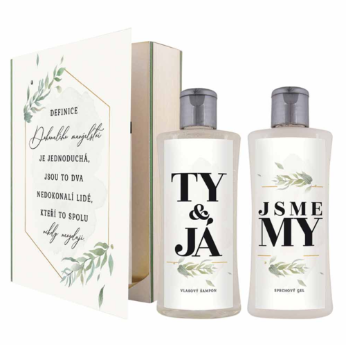 Bohemia Gifts Kosmetická súprava kniha - Ty a já Bohemia Gifts Kosmetická súprava kniha - Ty a já