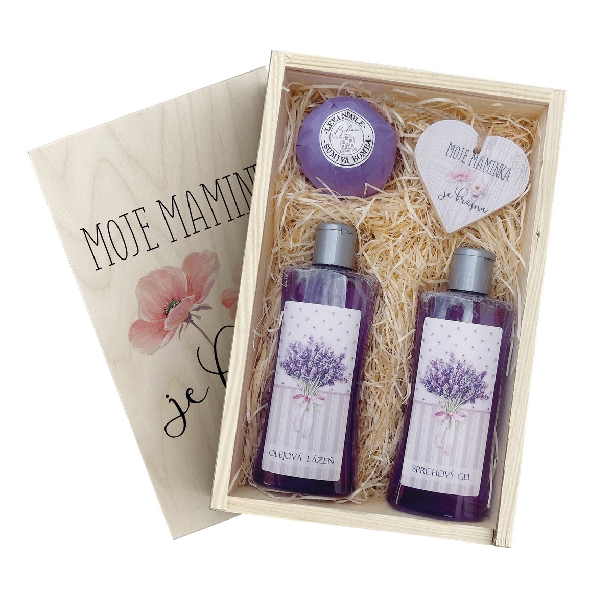 Bohemia Gifts Kozmetická drevená debna - Moje maminka Bohemia Gifts Kozmetická drevená debna - Moje maminka