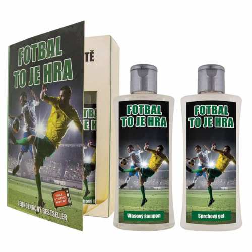 Bohemia Gifts Kozmetická sada kniha - Pre futbalistu Bohemia Gifts Kozmetická sada kniha - Pre futbalistu