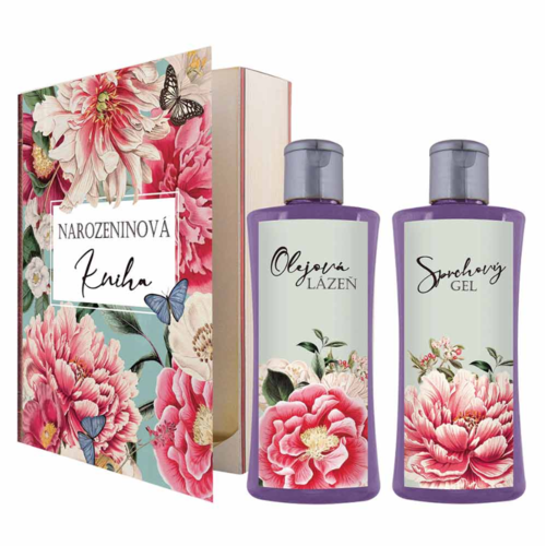 Bohemia Gifts Kozmetická súprava kniha  - K narodeninám Bohemia Gifts Kozmetická súprava kniha  - K narodeninám