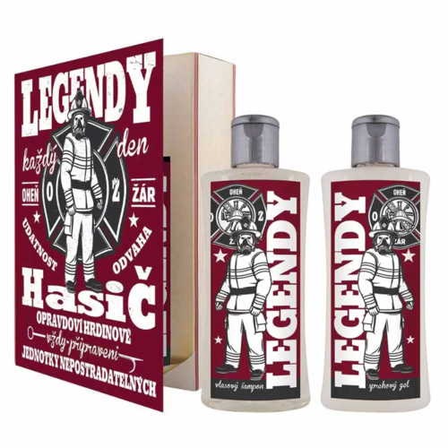 Bohemia Gifts Kozmetická súprava kniha - Pre hasičov