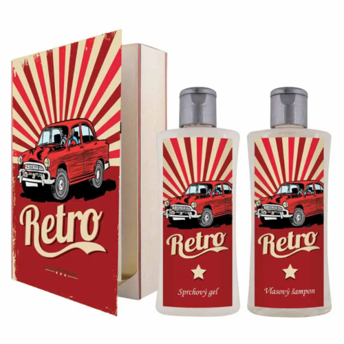 Bohemia Gifts Kozmetická súprava kniha - Retro pre mužov Bohemia Gifts Kozmetická súprava kniha - Retro pre mužov