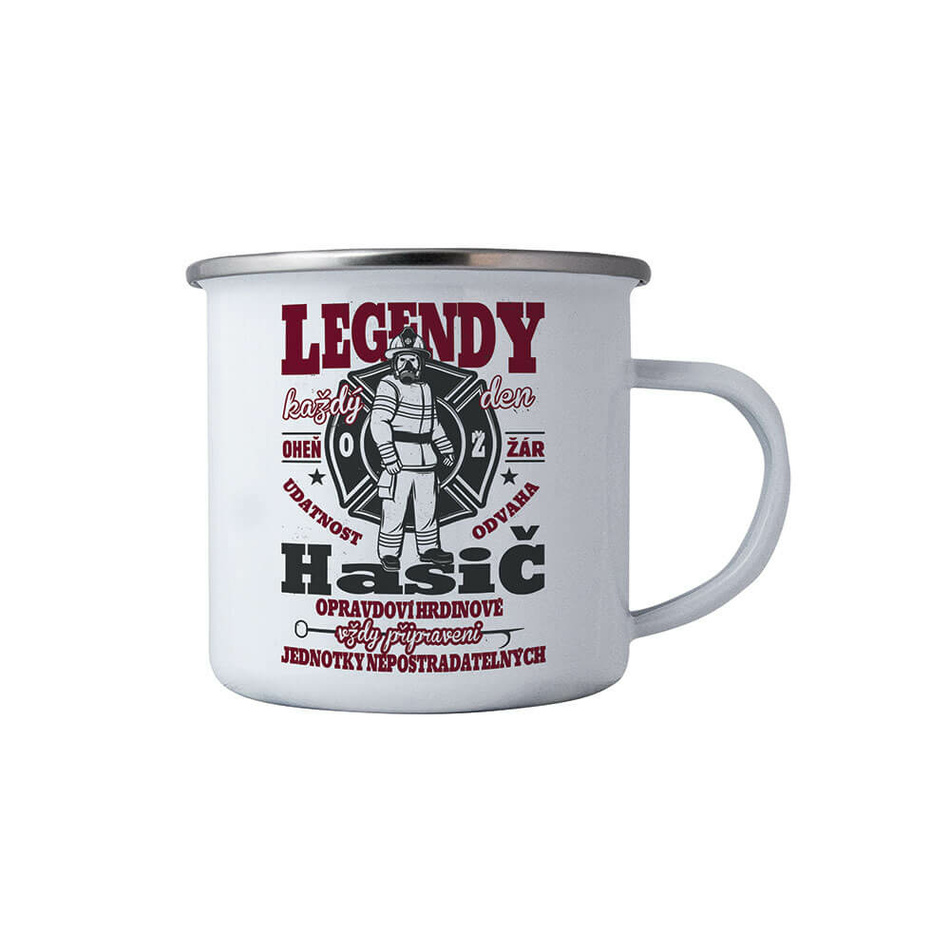 Bohemia Gifts Plechový hrnček - Pro hasiče Bohemia Gifts Plechový hrnček - Pro hasiče