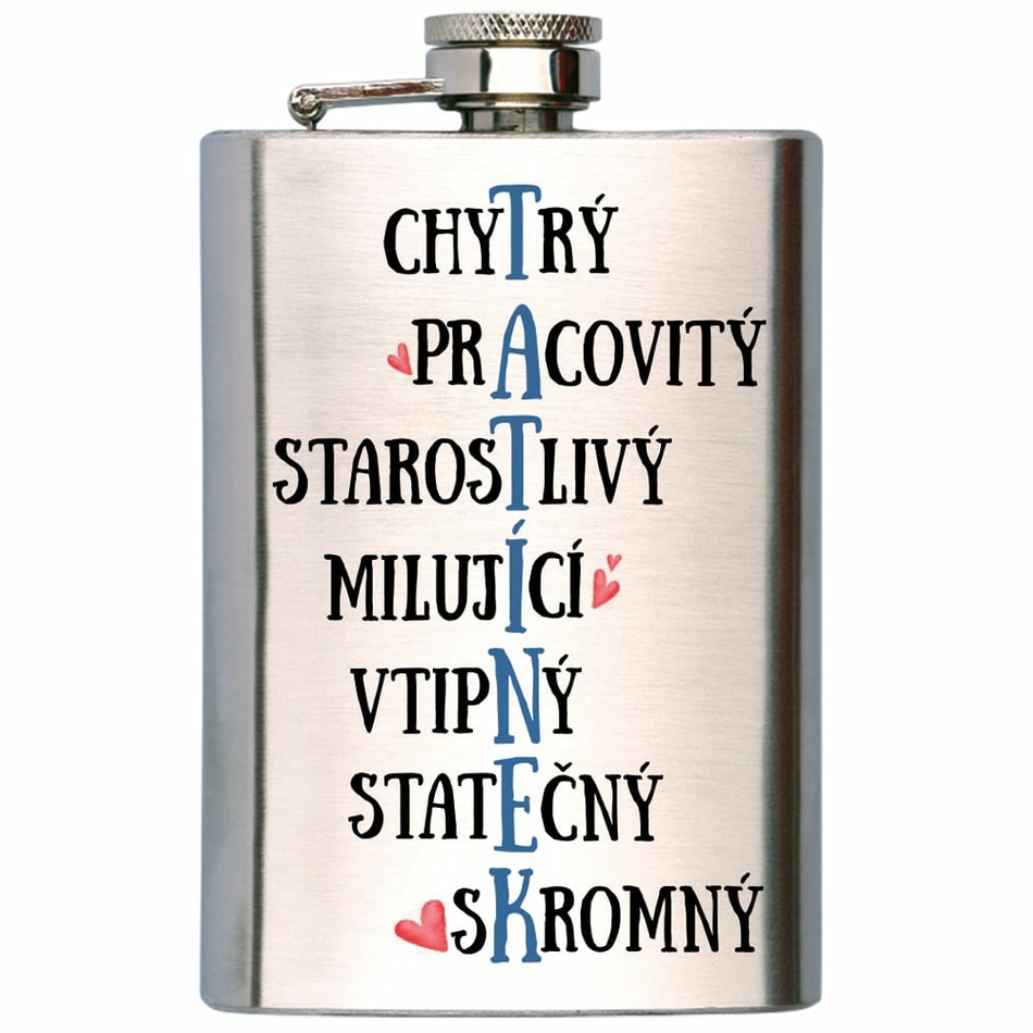 Bohemia Gifts Ploskačka na alkohol - Pro tatínka