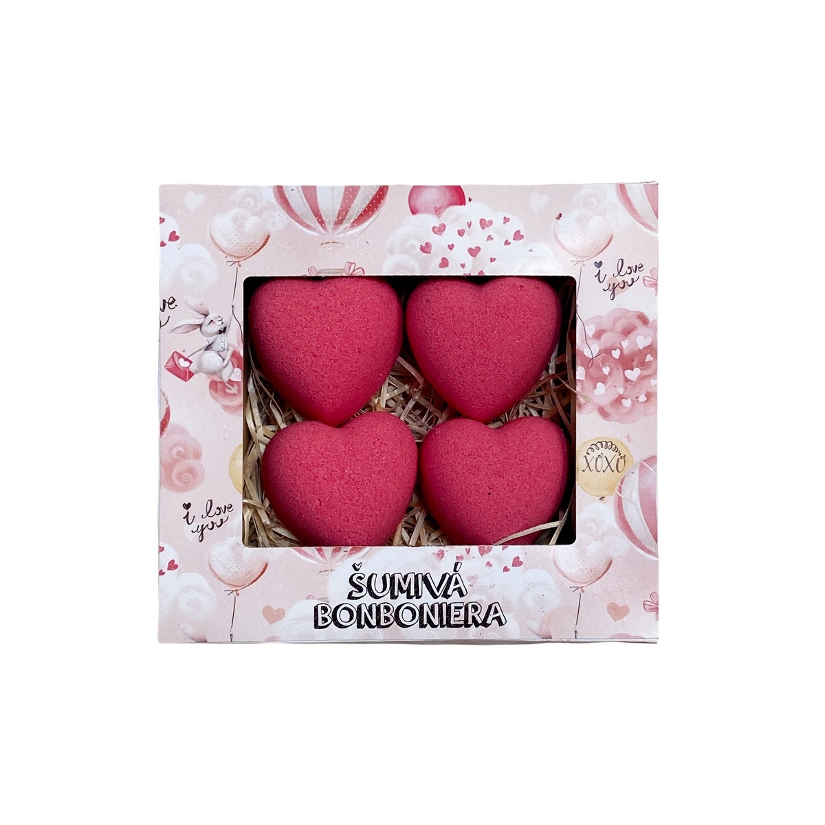 Bohemia Gifts Šumivá bonboniéra - Srdce Bohemia Gifts Šumivá bonboniéra - Srdce