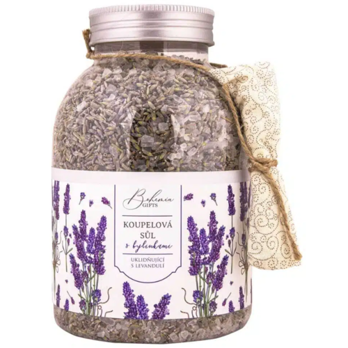 Bohemia Gifts Upokojujúca kúpeľová soľ s levanduľou Bohemia Gifts Upokojujúca kúpeľová soľ s levanduľou