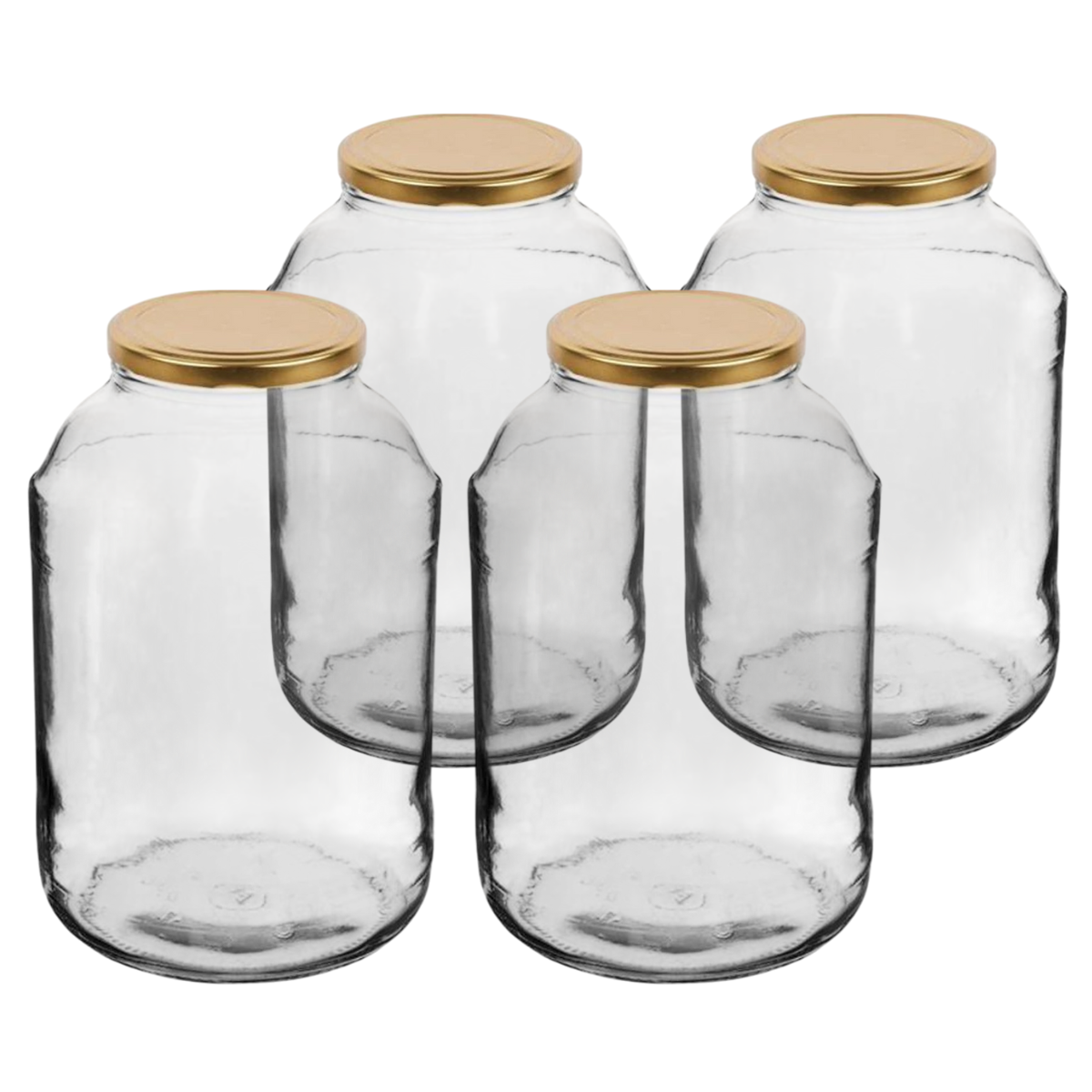 Browin Sada zaváracích pohárov s viečkom Twist Browin Sada zaváracích pohárov s viečkom Twist