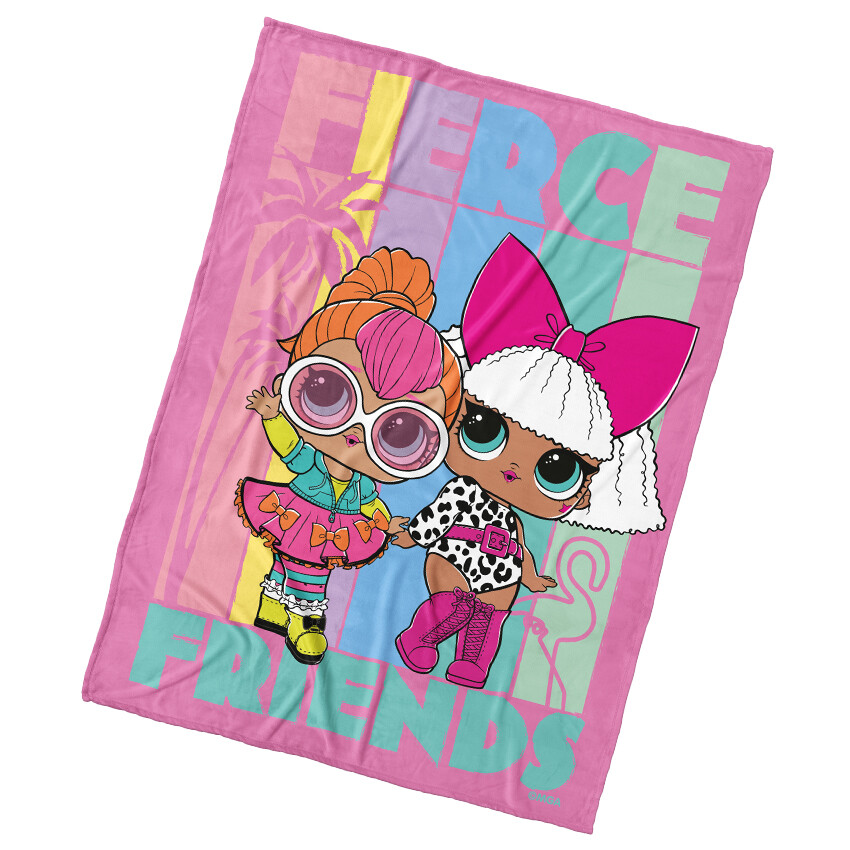Carbotex Detská deka L.O.L. Surprise Fierce Friends Carbotex Detská deka L.O.L. Surprise Fierce Friends