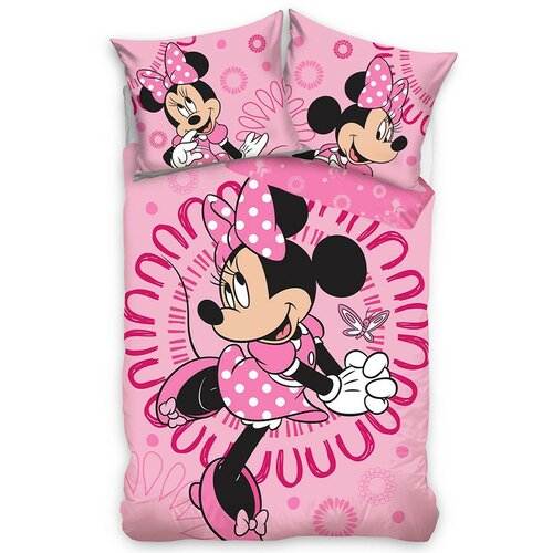 Carbotex Detské bavlnené obliečky Báječná Minnie