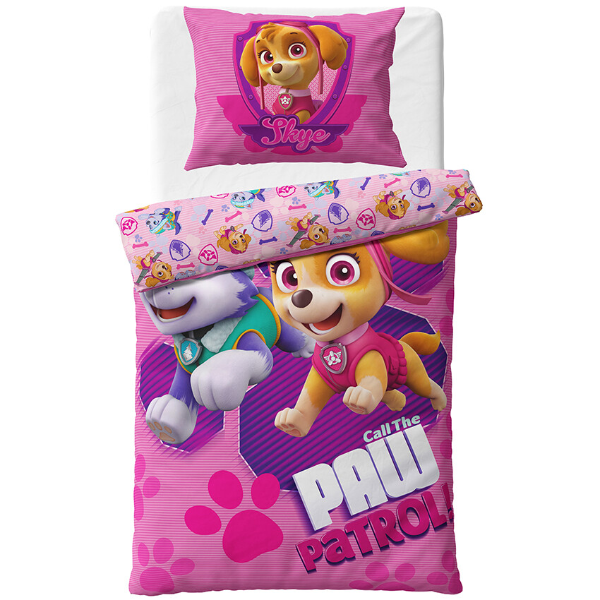 Carbotex Mikroplyšové obliečky Labková Patrola Odvážne záchranárky