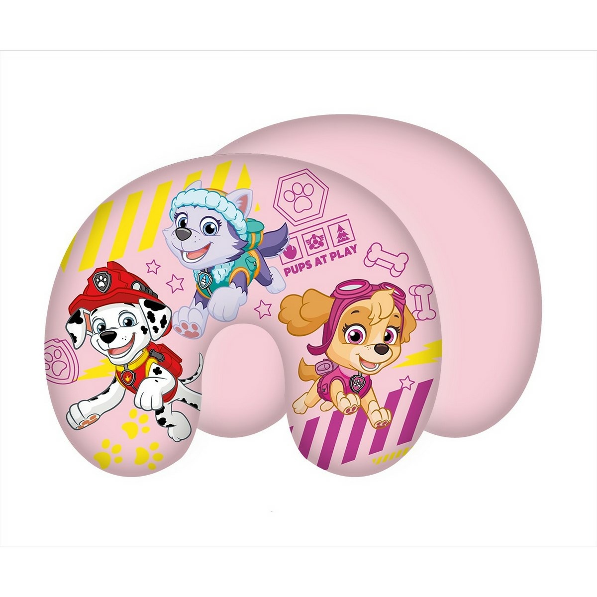 Jerry Fabrics Cestovný vankúšik Labková patrola "Play" Jerry Fabrics Cestovný vankúšik Labková patrola "Play"