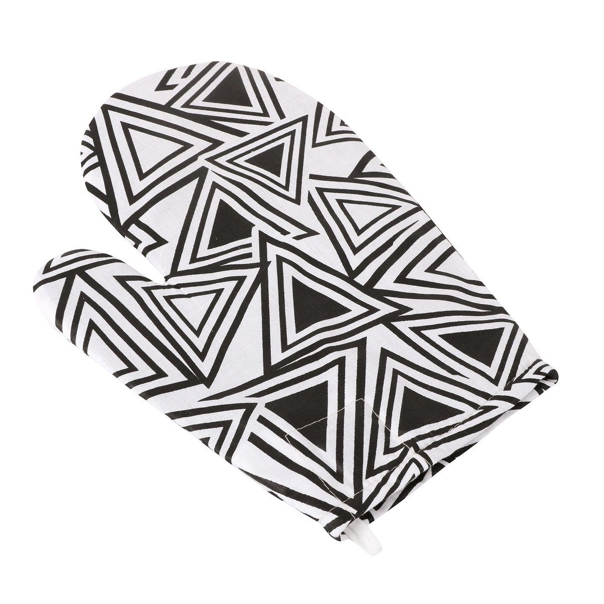 Bellatex Chňapka ADELA Trojuholníky čierna Bellatex Chňapka ADELA Trojuholníky čierna