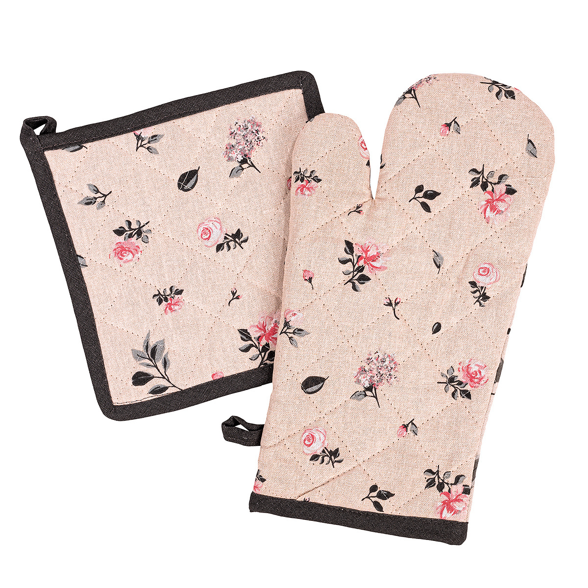 Trade Concept Chňapka a podložka Kvety