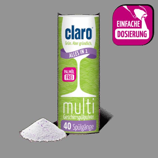 Claro EKO prášok do umývačky All in 1, 800 g