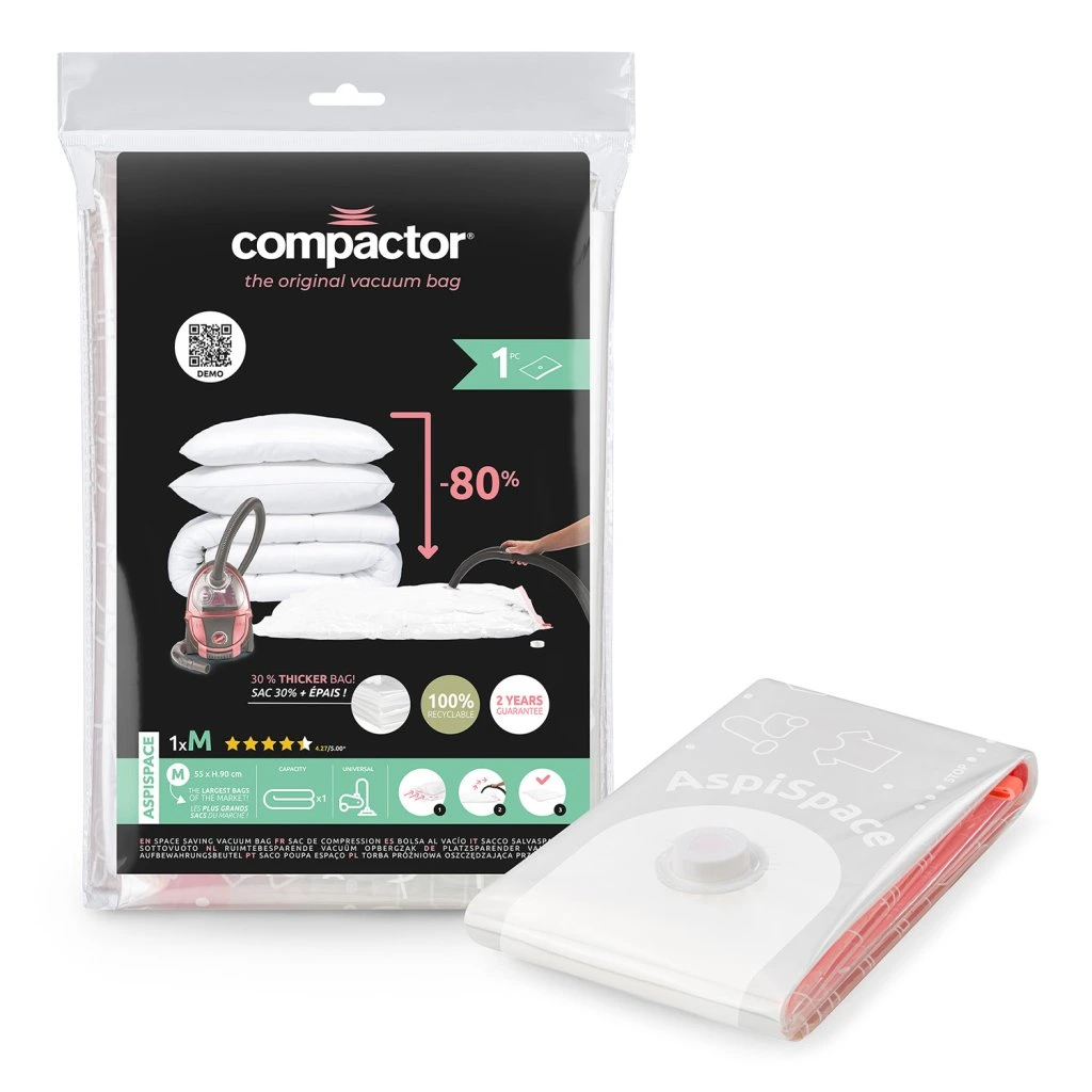 Compactor Vákuový úložný vrece Bag Aspispace M 55 x 90 cm RAN4744