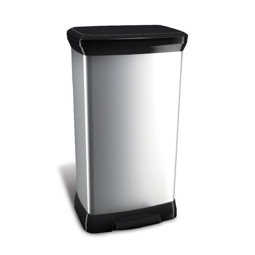 Curver Pedálový odpadkový kôš Silver Curver Pedálový odpadkový kôš Silver