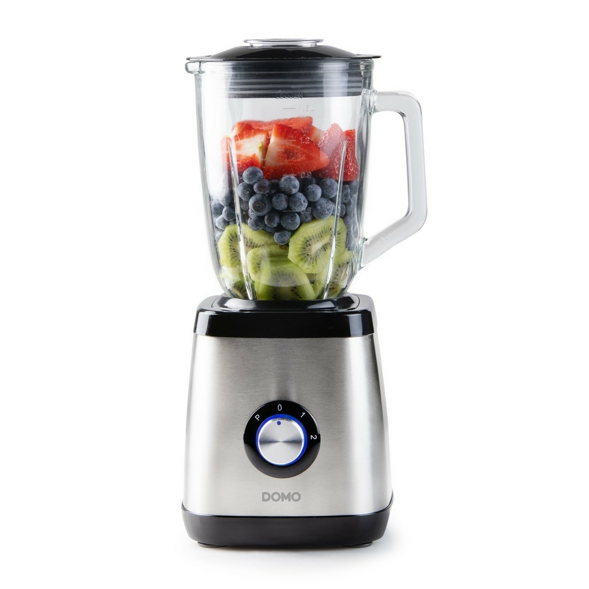 DOMO DO1133BL stolný mixér so sklenenou nádobou DOMO DO1133BL stolný mixér so sklenenou nádobou