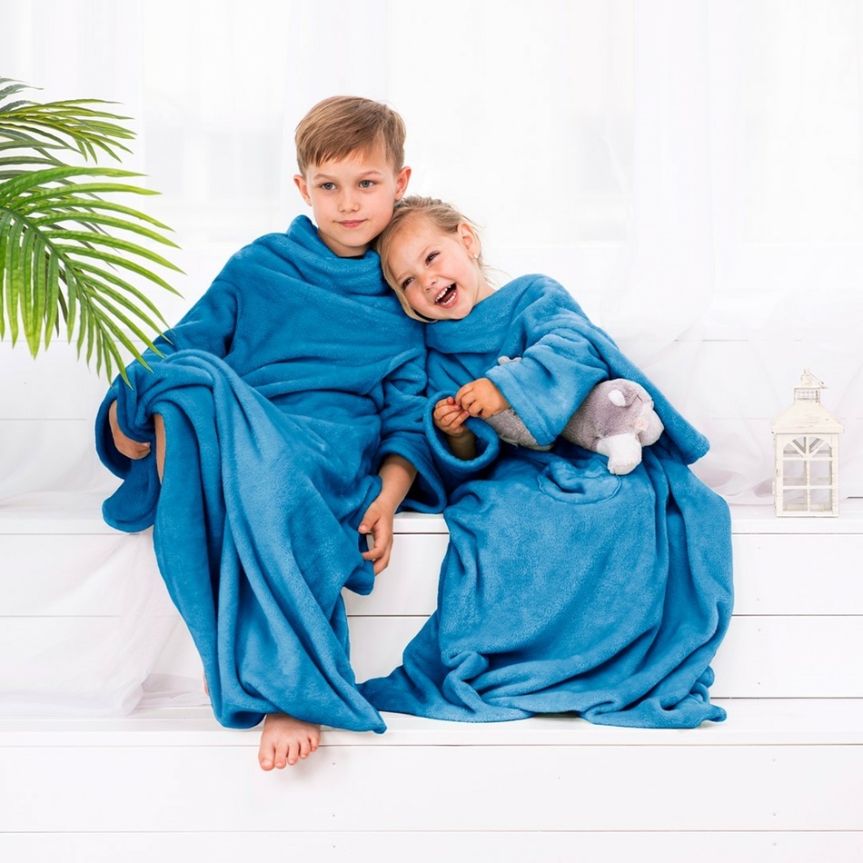 Decoking Deka s rukávmi Lazy Kids indigo Decoking Deka s rukávmi Lazy Kids indigo