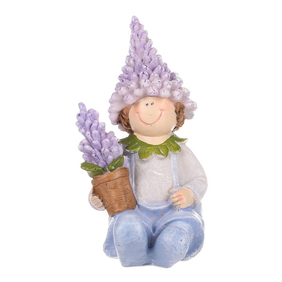 Dekorácia levanduľový panáčik sediaci