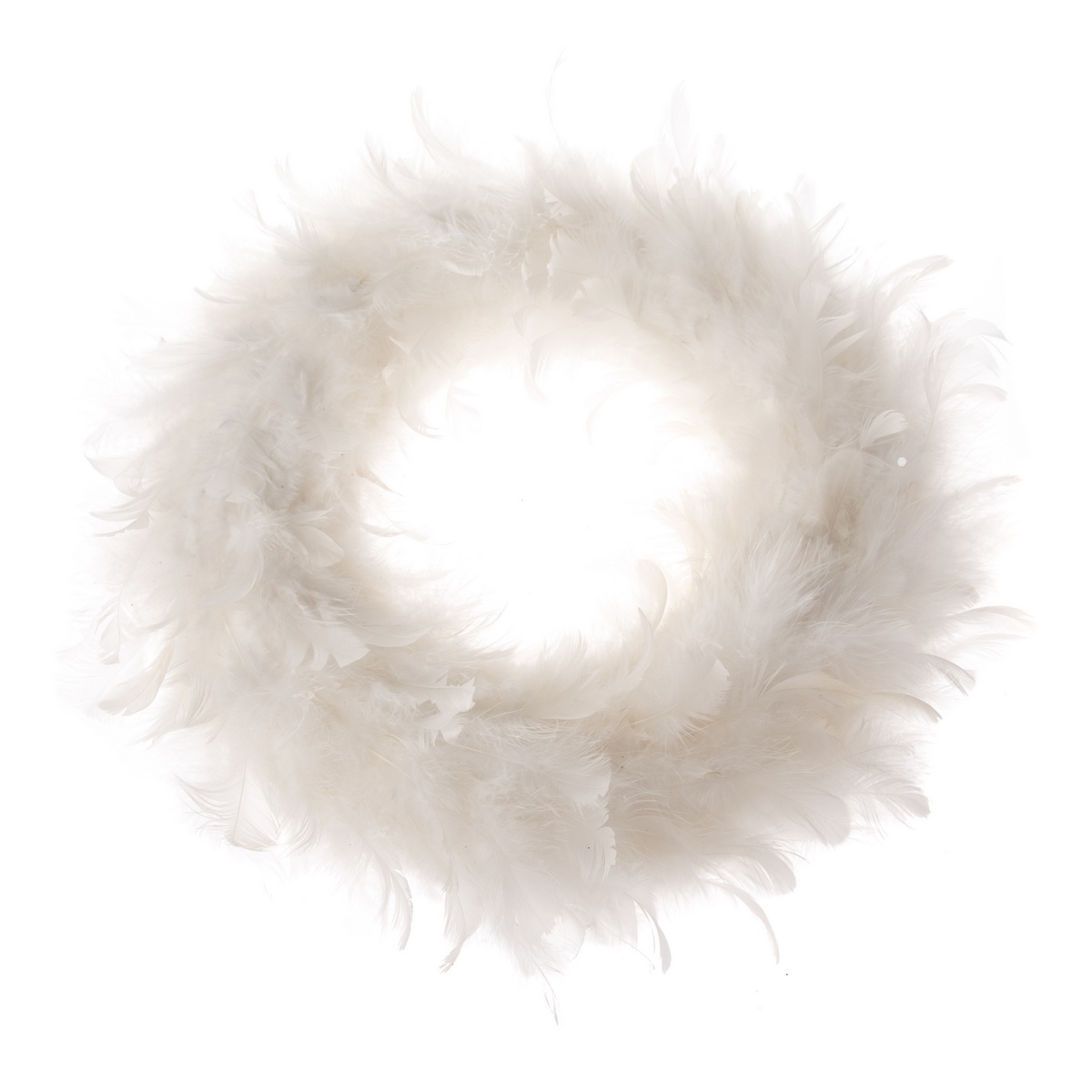 Dekoračný veniec z peria Downy