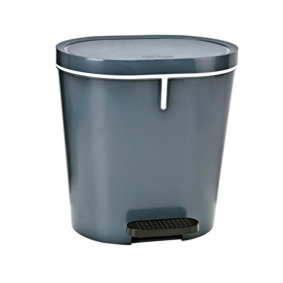 Denox Oval pedálový odpadkový kôš 8 l Denox Oval pedálový odpadkový kôš 8 l