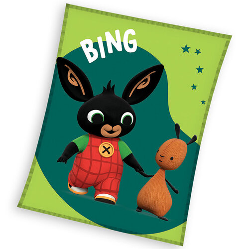 Carbotex Detská deka Zajačik Bing a Kamarát Flop Carbotex Detská deka Zajačik Bing a Kamarát Flop