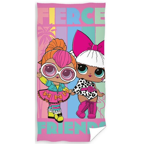 Carbotex Detská osuška L.O.L. Surprise Divoké Kamošky Carbotex Detská osuška L.O.L. Surprise Divoké Kamošky